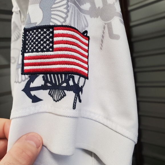 Bradford Exchange Navy Polo Shirt - Picture 3 of 10